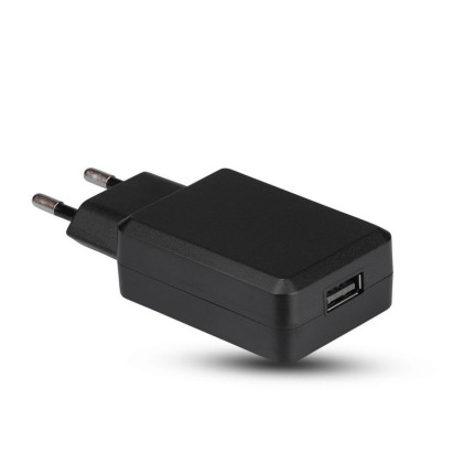 V-TAC Adattatore da Viaggio USB QC3.0 DC 3.6-6.5V 3A (6.5-9V 2A / 9-12V 1.5A) Colore Nero