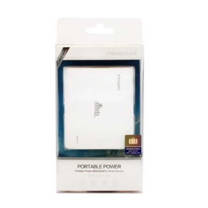 Pisen - Power Bank 8800 Mah Con protezione e carica veloce