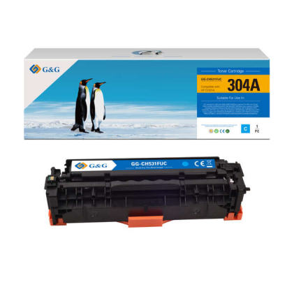 Cartuccia toner generica ciano Canon 718 G&G - Sostituisce 2661B002