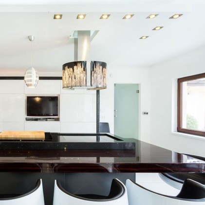 V-TAC Portafaretto LED da Incasso Quadrato GU10 Colore Bianco e Cromato