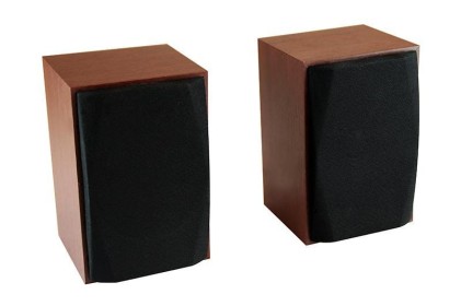 MEDIATECH MT3151 WOOD-X - Set of small stereo speakers powerd by USB port RMS 10W