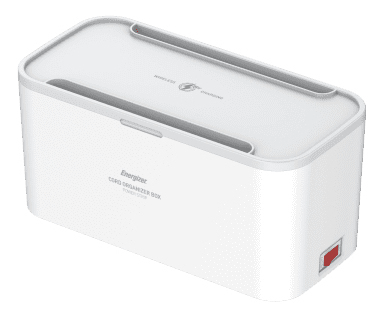 Presa Multipla Energizer 5 Schuko + 3 Usb A + Charger Wireless In Box