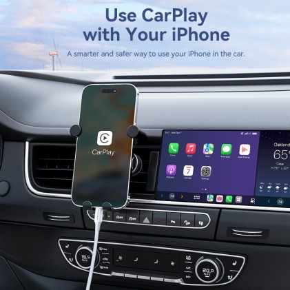 Cavo USB 2.0 tipo A maschio a Lightning maschio 2,4 A 1 M bianco