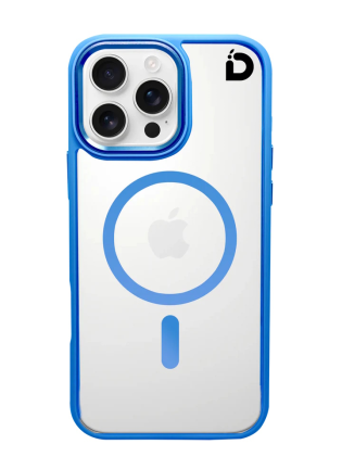 Idude Cover Tank Magsafe Young Iphone 16 Pro Azzurro