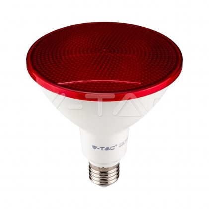 V-TAC Lampadina LED E27 17W PAR38 Colore Rosso