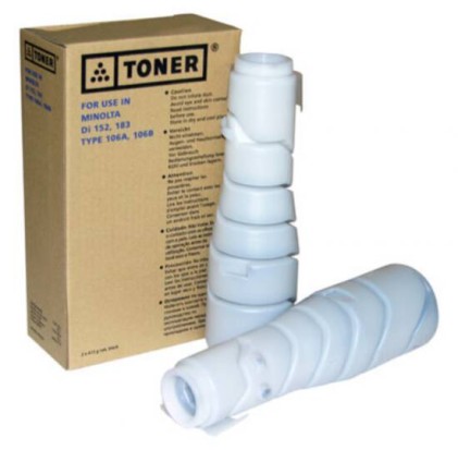 Compatibile Toner Per Uso In Minolta Di152, Di182, Di183, 1611, 1811, 2011, Bizhub 162, 180, 210 , Kit 2 Pz.