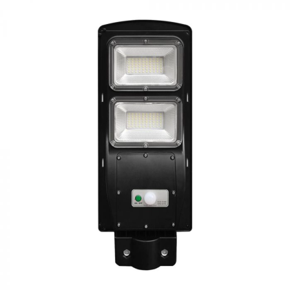 8W Led Plastic Solar Street Light 6000K Black Body