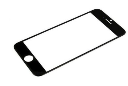 Vetro Touch Screen per iPhone 6 Nero