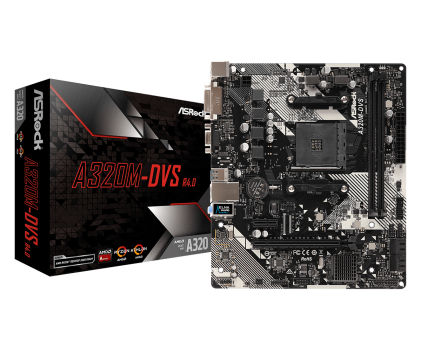 MB AM4 ASROCK A320M-DVS R4.0 UATX