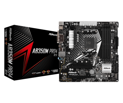 MB AM4 SROCK AB350M Pro4 R2.0
