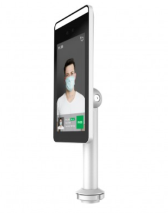 Machpower Dispositivo Controllo Accessi Termoscanner Riconoscimento Facciale Misuratore Temperatura Rilevamento Mascherina