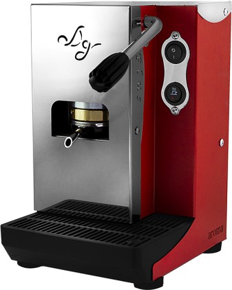 Aroma Plus Basic Macchina da Caff&egrave; Cialde 44mm Rosso