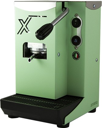 Aroma X Macchina da Caff&egrave; Cialde 44mm Verde