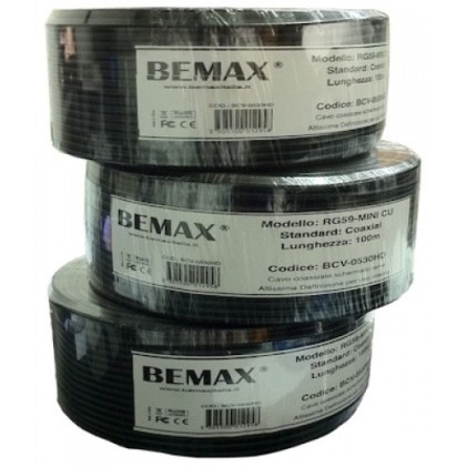 Matassa cavo coassiale professionale RG174 100metri