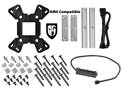 Dissipatore Deepcool Captain 360 Ex Kit di raffreddamento liquido per processori AMD e Intel con ventole 120mm
