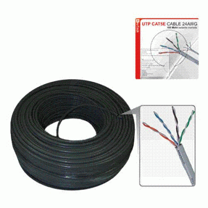 Matassa Cavo di rete morbido 100 mt CAT 5e