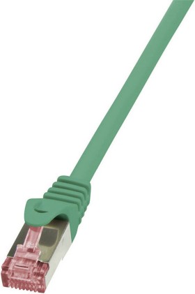 LOGILINK CQ2035S LOGILINK - Patchcord Cat.6 S/FTP PIMF PrimeLine 1,00m green