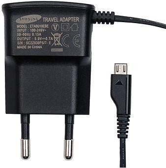 Caricabatteria originale Samsung micro USB ETA0U10EBE