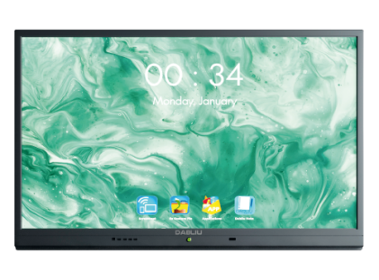 Wacebo Dabliu Display Touch Interattivo 65" W9E 4K Uhd 500 Cdm, 20 Tocchi, 2Gb Ram,  Staffa Inclusa, Android 8  Educational