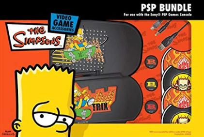 PSP Kit 5 in 1 Bart Simpson