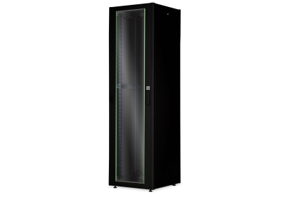 Digitus Armadio Rack Per Reti 19" 42U Porta Vetro Disassemblato Digitus Nero