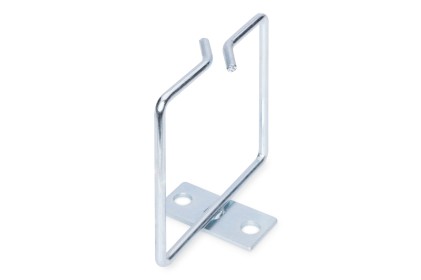 Anello Guidacavi Zincato Per Rack 19&#34; Mm 80X80 Entrata Cavi Anteriore Attacco Centrale