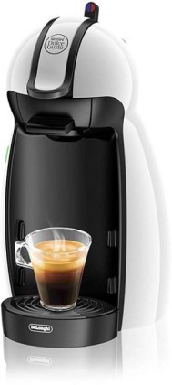 DeLonghi Piccolo Macchina da Caff&egrave; Nescaf&egrave; Dolce Gusto Bianco