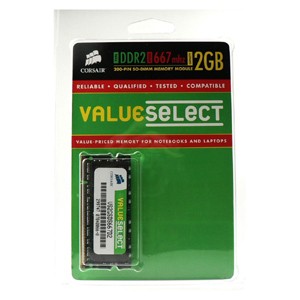 Corsair Value Select - Memoria SO-DIMM 2Gb DDR2 667 MHz