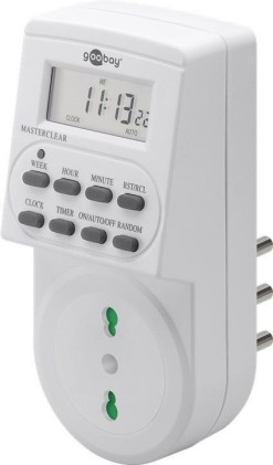 Timer Digitale Con Spina Italiana