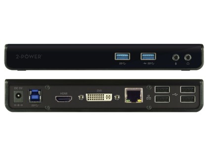 2Pw Docking Station Universale Con Doppio Display Usb 3.0