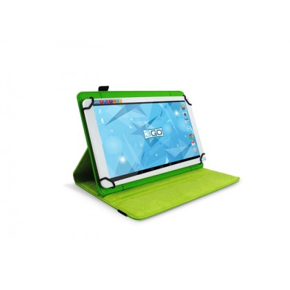 3GO CSGT17 custodia per tablet 25,4 cm (10") Custodia a libro Verde