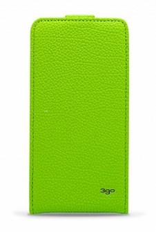 3GO DROXFC18 custodia per cellulare Custodia flip a libro Verde, Lime