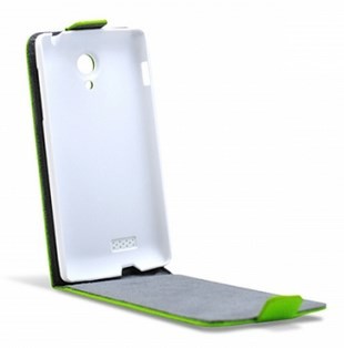 3GO DROXFC18 custodia per cellulare Custodia flip a libro Verde, Lime