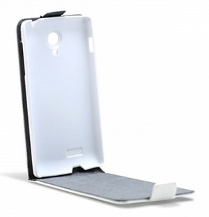 3GO DROXFC19 custodia per cellulare Custodia flip a libro Bianco