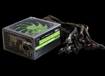 Droxio PS750SXR alimentatore per computer 750 W 20+4 pin ATX ATX Bacca, Verde