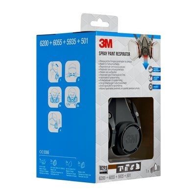 3M 6002PRO respiratore riutilizzabile FFP3 Respiratore a semimaschera