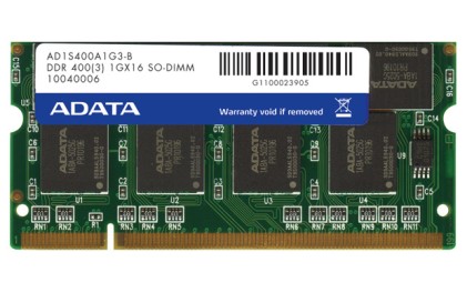 SO DDR1 1GB PC 400 CL3 ADATA Value