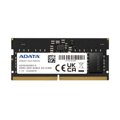 Adata Ram Sodimm 8Gb Ddr5 4800Mhz