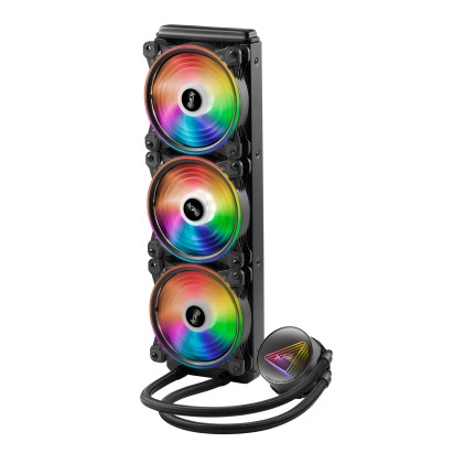 Adata Xpg Dissipatore Cpu Acqua Levante X 360 Argb Black Rgb Mirror Pump Head