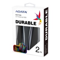 ADATA AHD770G-2TU32G1-CBK External HDD Durable HD770 2TB USB3 Black IP68 certificate