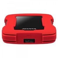 ADATA External HDD Classic HV300 2TB USB 3.1 2.5inch Red
