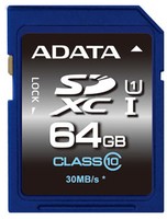 ADATA 64GB SDXC UHS-I Class10