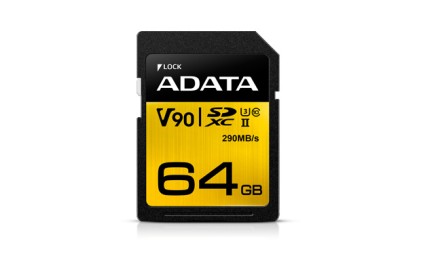 ADATA SDXC 64GB UHS-II U3 CLASS10