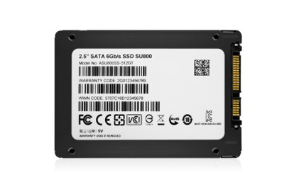 ADATA SSD ASU800SS 512GB 2.5   NAND FLASH 3D TLC 560/520MB/s