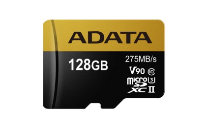 ADATA MICROSDXC 128GB UHS-II U3 CLASS10 + ADAPTER