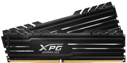 ADATA AX4U266638G16-DBG ADATA XPG GAMMIX D10 DDR4, 16GB (8GB x 2) , 2666Mhz, CL16, Black