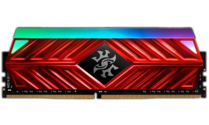 Adata Ram Gaming Xpg Spectrix D41 Ddr4 2666Mhz Cl16 8Gb Rgb Led Strip Red