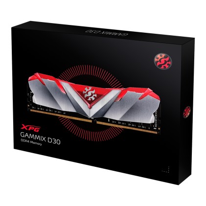 Adata Ram Gaming Xpg Gammix D30 8Gb (1X8Gb) 3200Mhz Ddr4 Cl16 Red