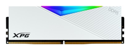 Adata Ram Gaming Lancer Rgb 16Gb Ddr5 7200Mhz 1,4V White