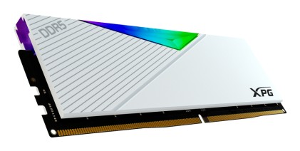 Adata Ram Gaming Lancer Rgb 16Gb Ddr5 7200Mhz 1,4V White
